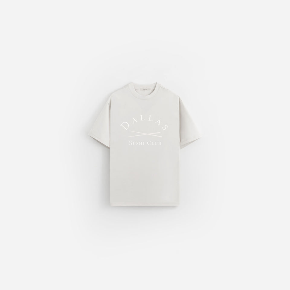 Dallas Sushi Club Relaxed Tee (Off White Tonal) - Dallas Sushi Club