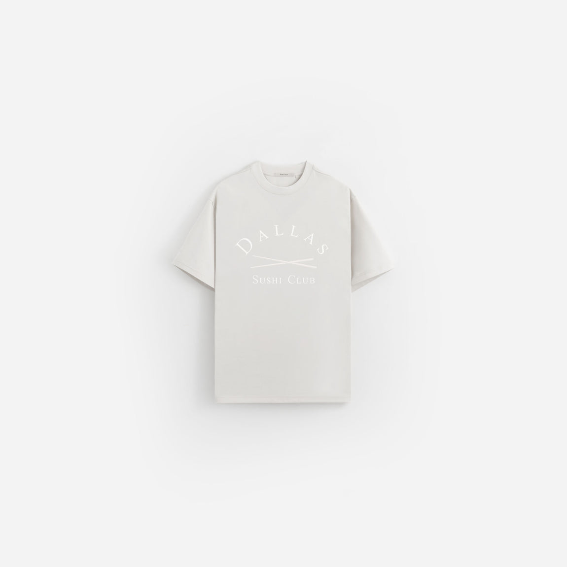 Dallas Sushi Club Relaxed Tee (Off White Tonal) - Dallas Sushi Club Relaxed Tee (Off White Tonal) - 