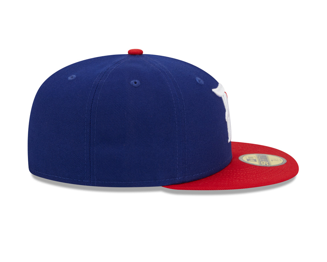 New Era 59FIFTY Texas Rangers Retro City Fitted Hat - New Era 59FIFTY Texas Rangers Retro City Fitted Hat - 