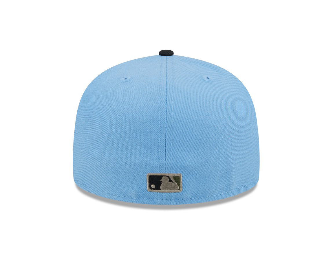New Era 59FIFTY Texas Rangers Fitted Hat (Sky Blue/Camo) - New Era 59FIFTY Texas Rangers Fitted Hat (Sky Blue/Camo) - 