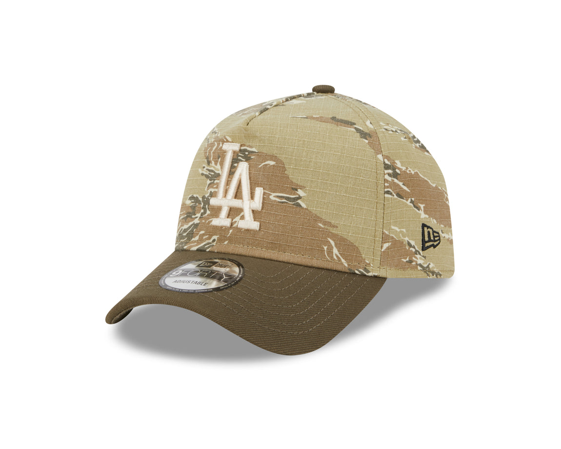 New Era 9FORTY Los Angeles Dodgers A-Frame Snapback (Two-Tone Tiger Camo) - New Era 9FORTY Los Angeles Dodgers A-Frame Snapback (Two-Tone Tiger Camo) - 