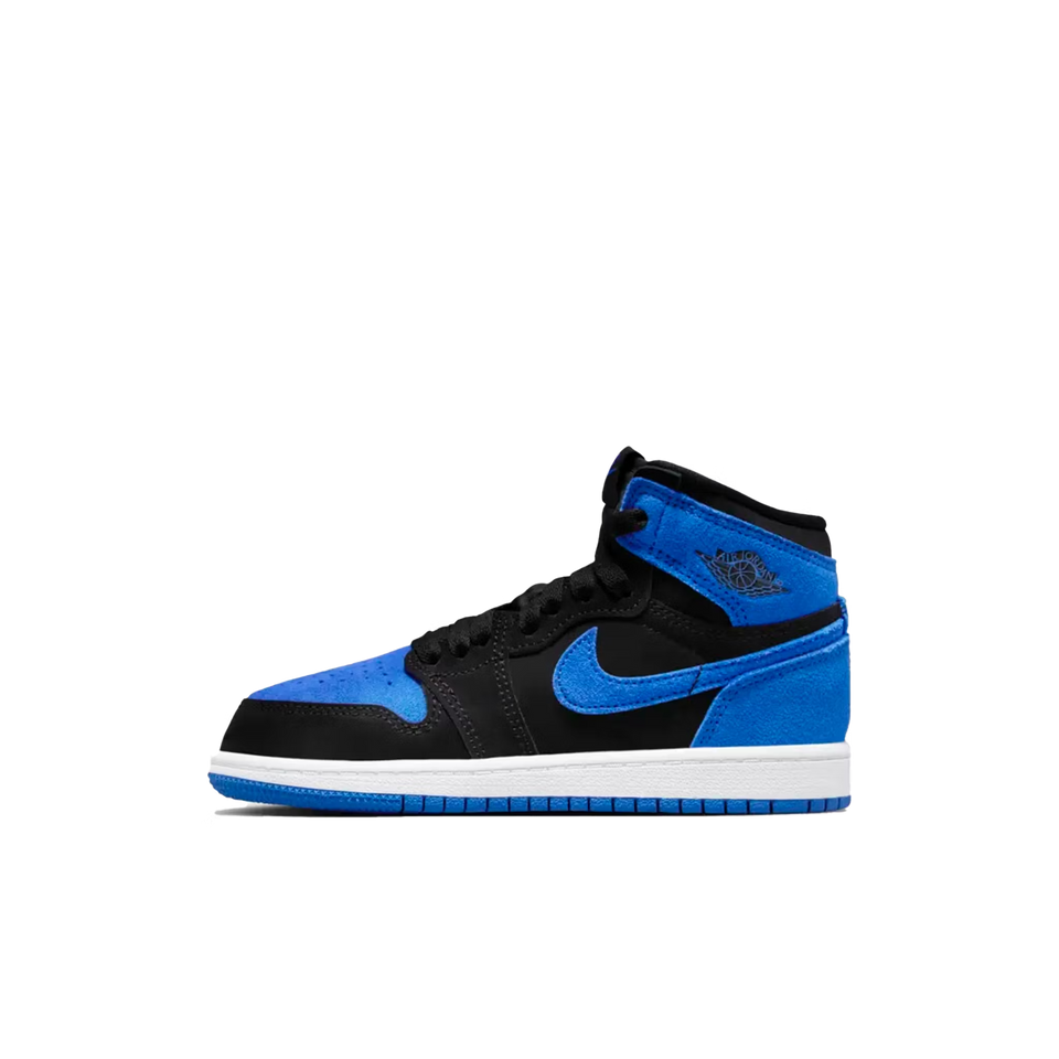 Air Jordan 1 Retro High OG PS (Black/Royal Blue-White-Royal Blue) - Kids