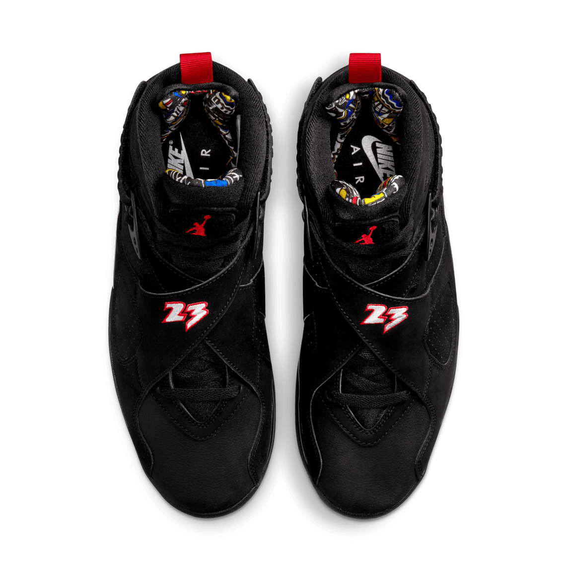 Air Jordan 8 Retro Playoffs Black True Red White 9 30 Centre