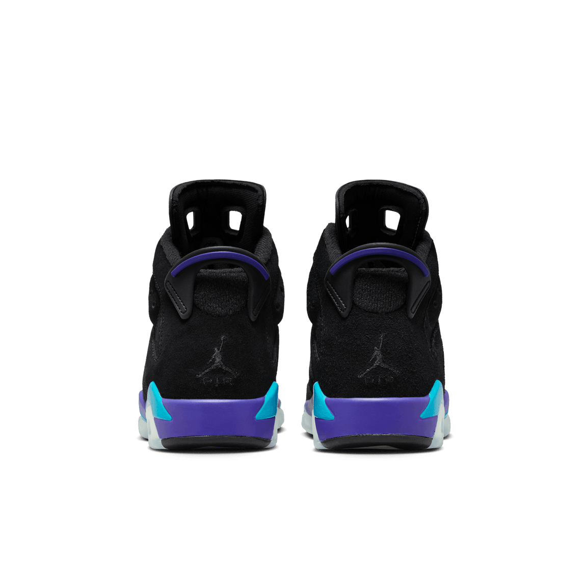 Air Jordan 6 Retro GS (Black/Bright Concord-Aquatone) - Air Jordan 6 Retro GS (Black/Bright Concord-Aquatone) - 