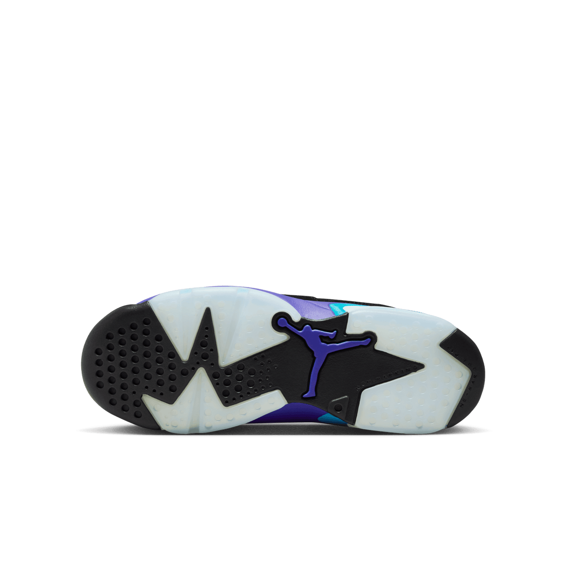 Air Jordan 6 Retro GS (Black/Bright Concord-Aquatone) - Air Jordan 6 Retro GS (Black/Bright Concord-Aquatone) - 
