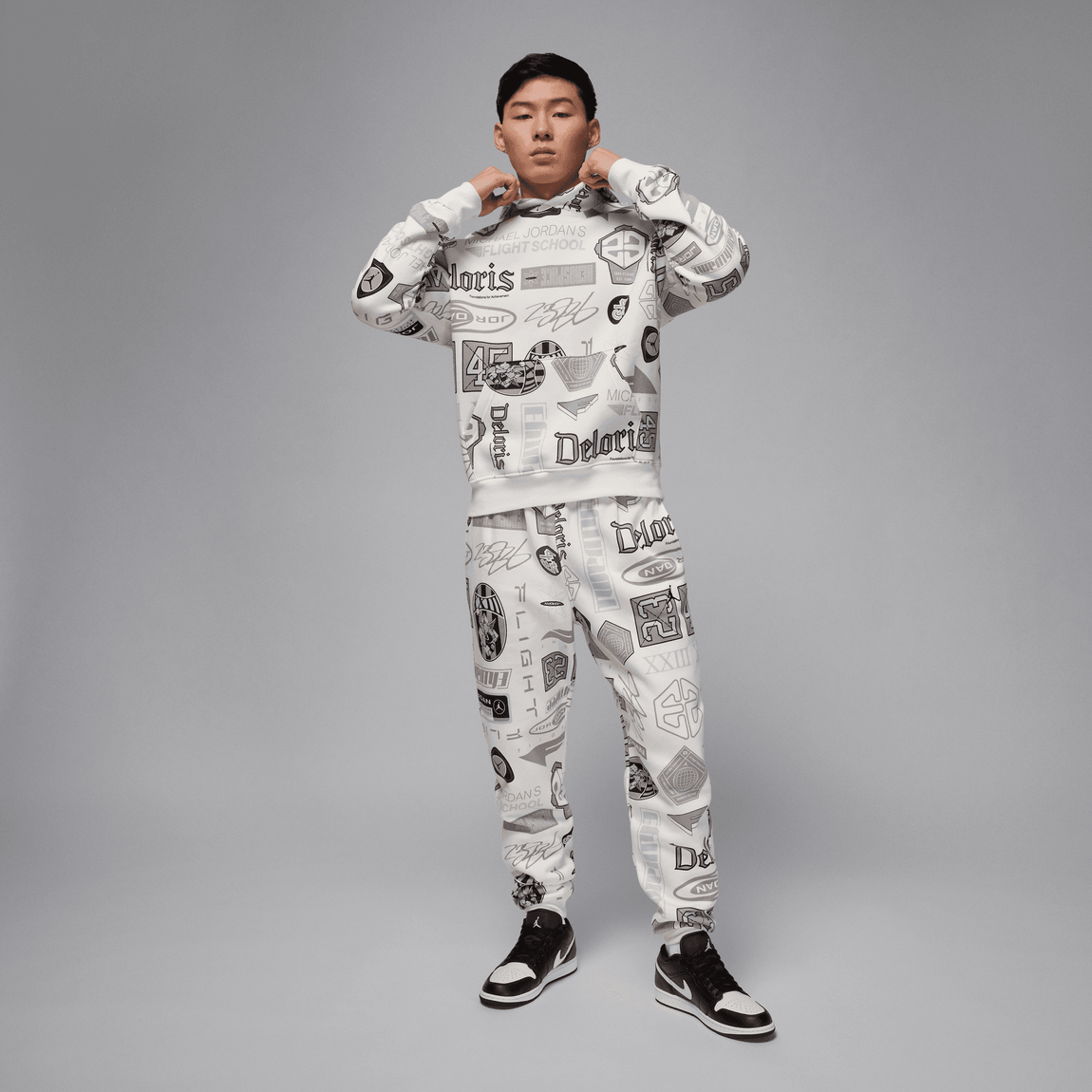 Air Jordan Low (Black/Summit White) – Centre