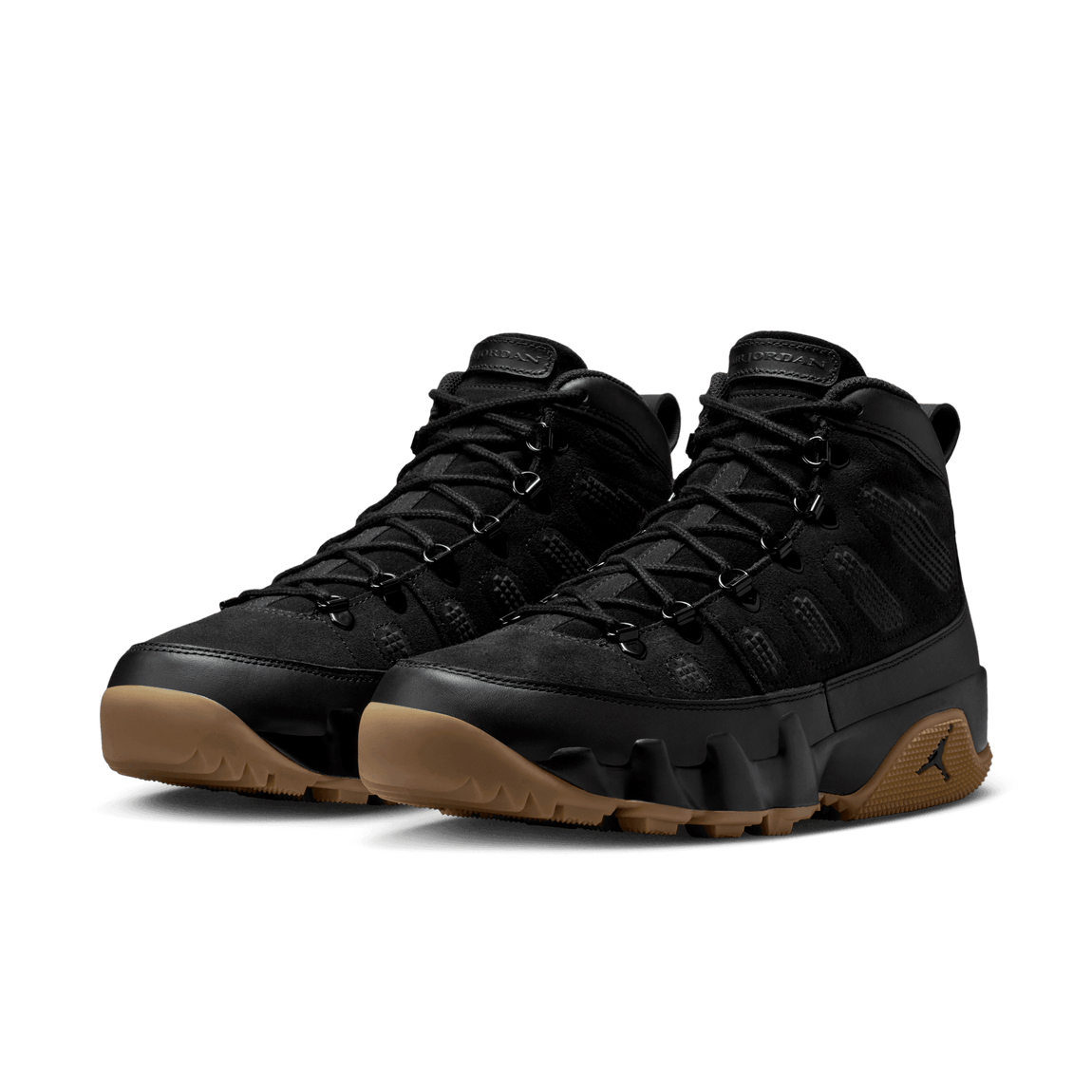 Air Jordan 9 Retro (Black/Black-Gum Light Brown) - Air Jordan 9 Retro (Black/Black-Gum Light Brown) - 