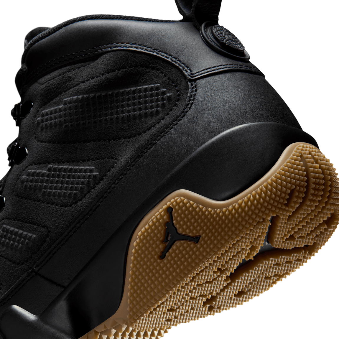 Air Jordan 9 Retro (Black/Black-Gum Light Brown) - Air Jordan 9 Retro (Black/Black-Gum Light Brown) - 