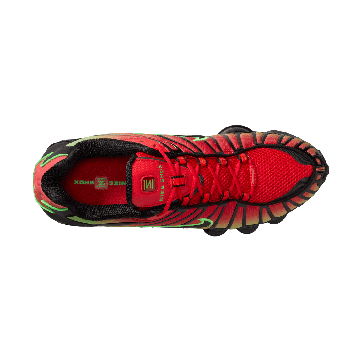 Nike Shox TL (Lt Crimson/Black-Green Strike-Black) - Nike Shox TL (Lt Crimson/Black-Green Strike-Black) - 