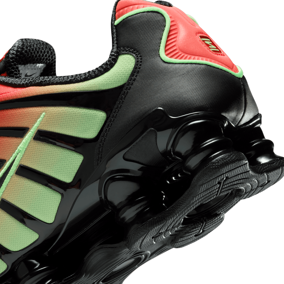 Nike Shox TL (Lt Crimson/Black-Green Strike-Black) - Nike Shox TL (Lt Crimson/Black-Green Strike-Black) - 