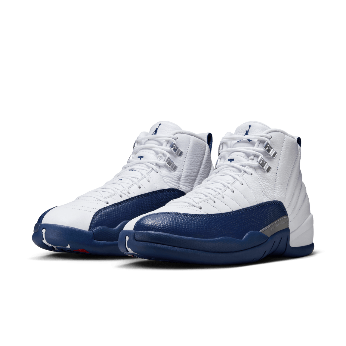 Air Jordan 12 Retro (White/French Blue-Metallic Silver) 8/16 - Air Jordan 12 Retro (White/French Blue-Metallic Silver) 8/16 - 