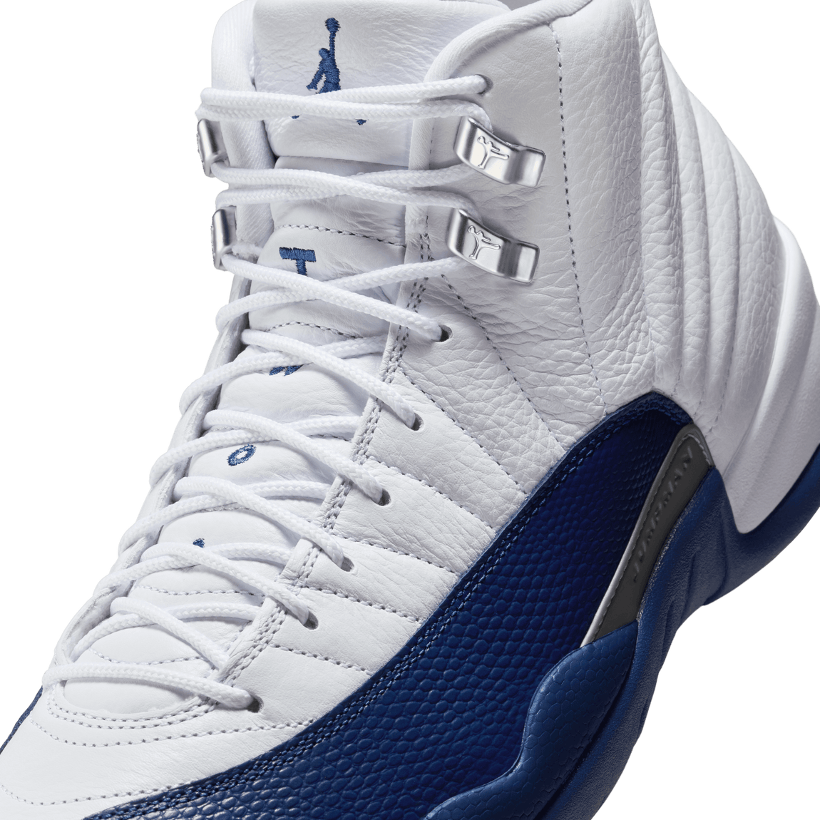 Air Jordan 12 Retro (White/French Blue-Metallic Silver) 8/16 - Air Jordan 12 Retro (White/French Blue-Metallic Silver) 8/16 - 