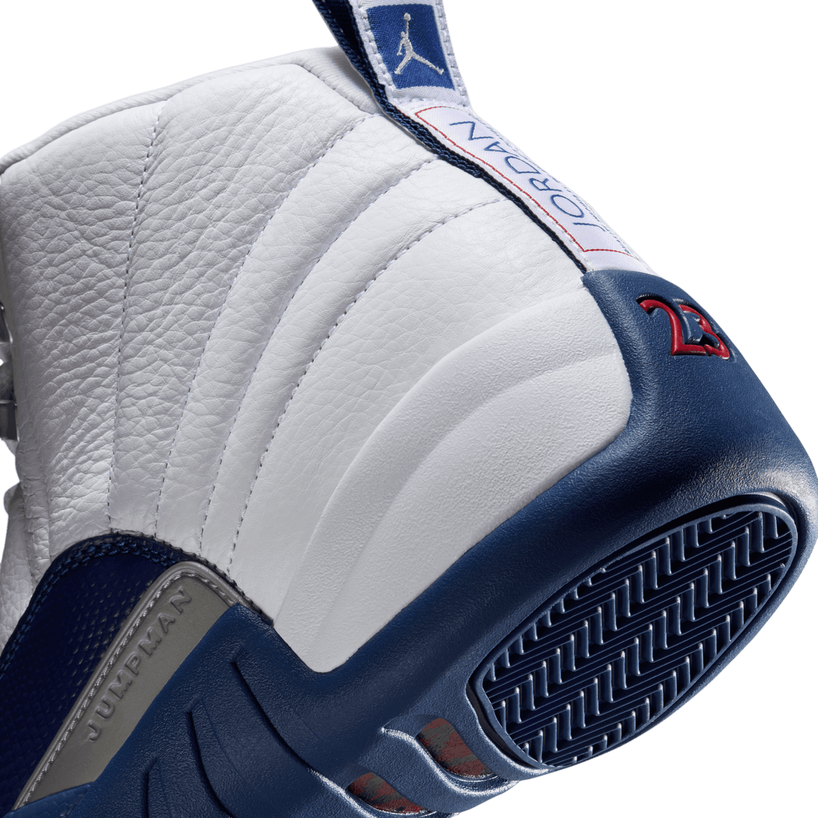 Air Jordan 12 Retro (White/French Blue-Metallic Silver) 8/16 - Air Jordan 12 Retro (White/French Blue-Metallic Silver) 8/16 - 