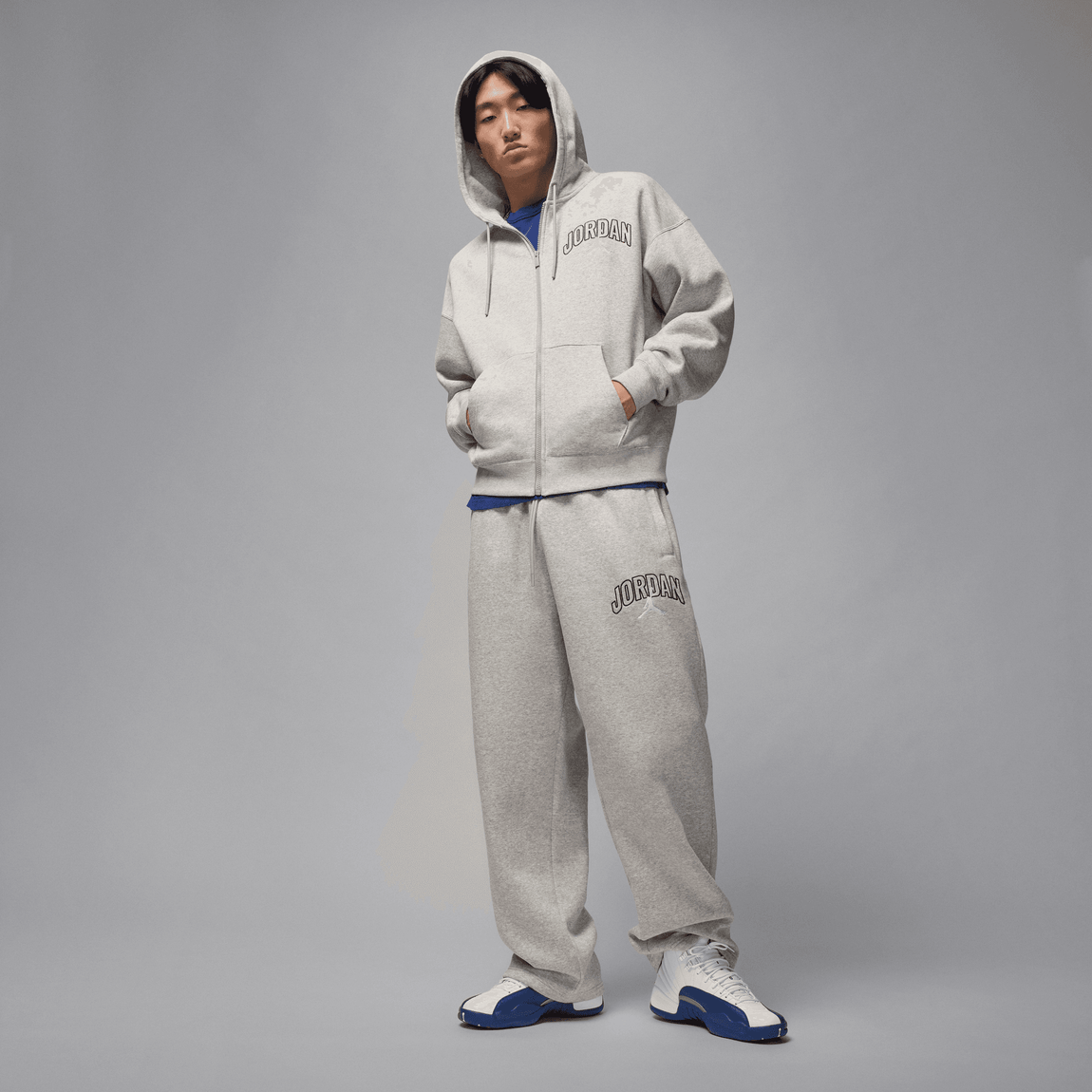 Air Jordan 12 Retro (White/French Blue-Metallic Silver) 8/16 - Air Jordan 12 Retro (White/French Blue-Metallic Silver) 8/16 - 