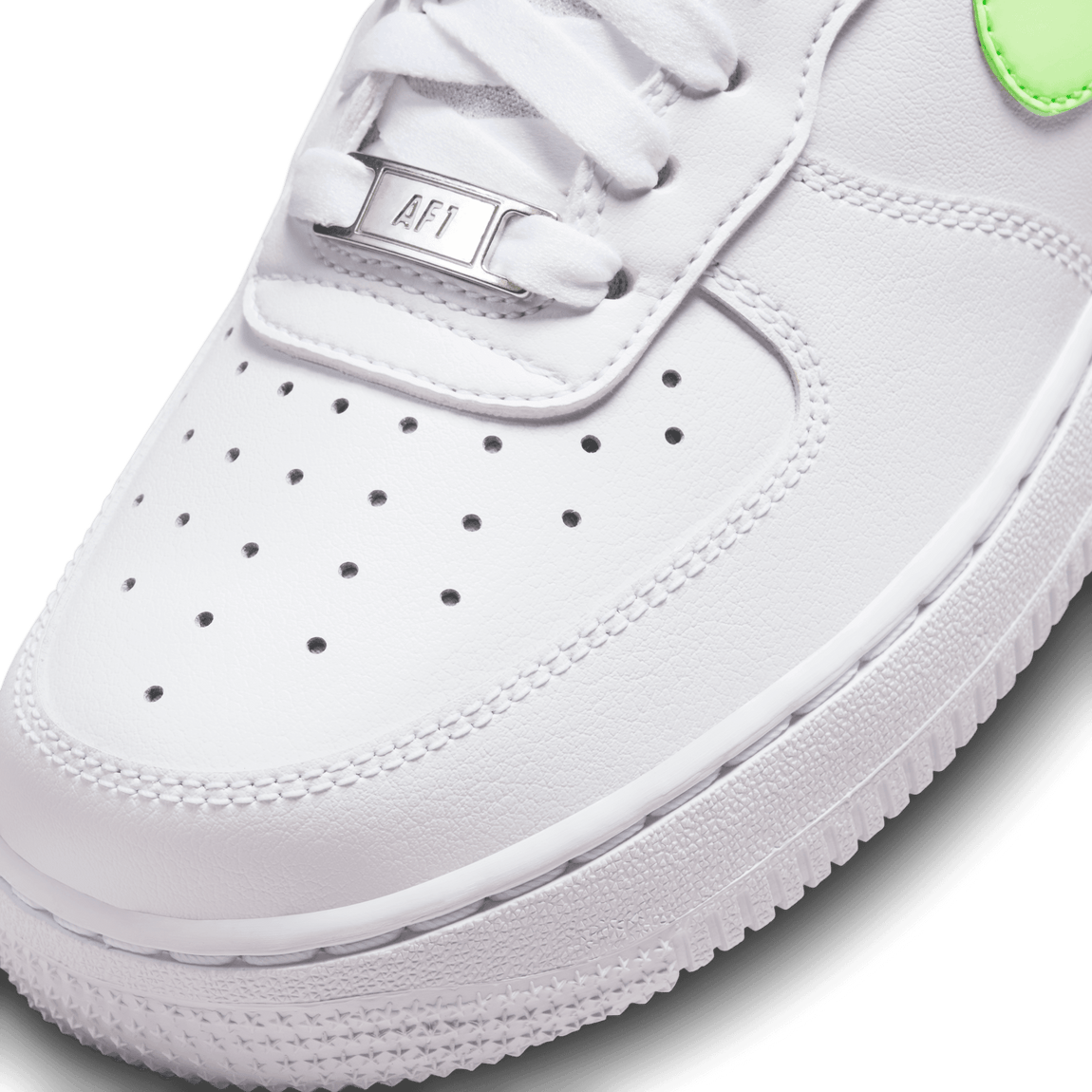 Women's Air Force 1 '07 (White/Lime Blast) – Centre