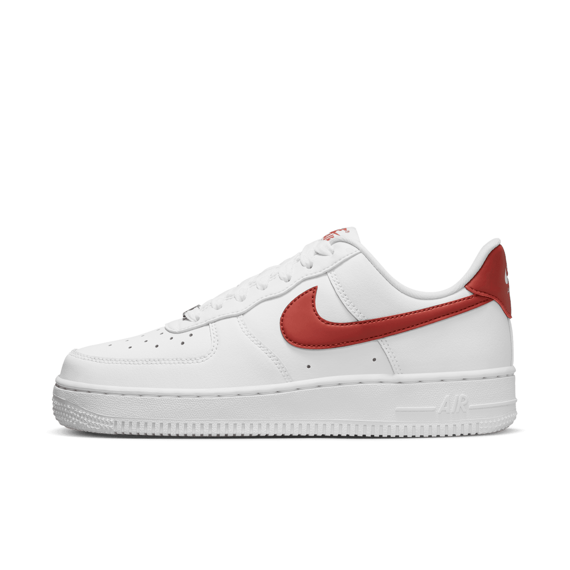 Women's Nike Air Force 1 07' (White/Rugged Orange) - Women's Nike Air Force 1 07' (White/Rugged Orange) - 