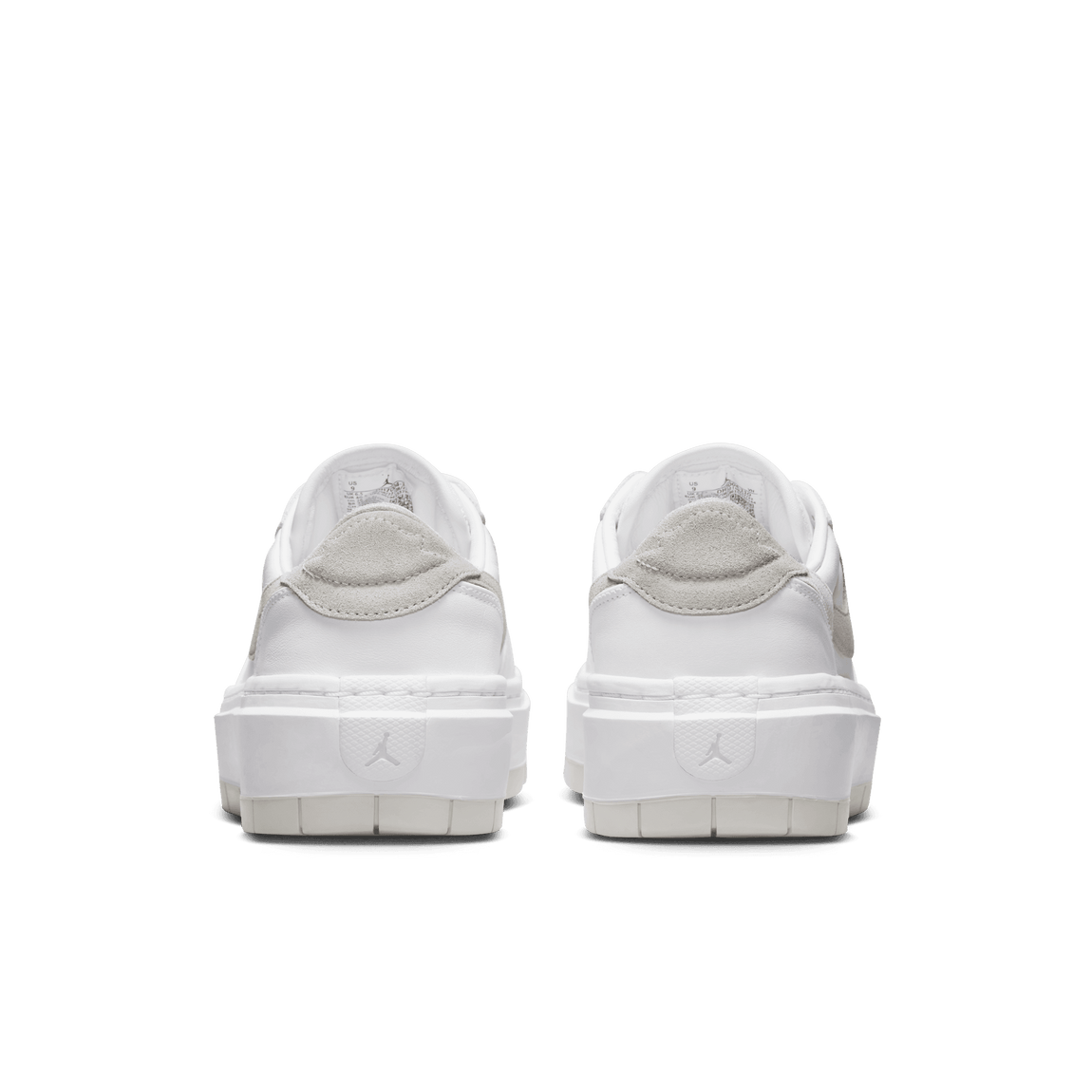Women's Air Jordan 1 Elevate Low (White/Neutral Grey-White) - Women's Air Jordan 1 Elevate Low (White/Neutral Grey-White) - 