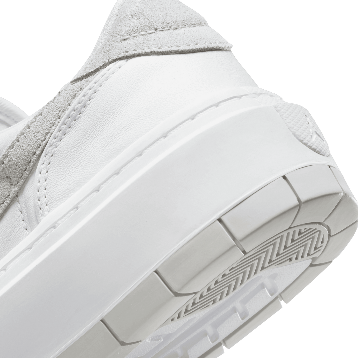 Women's Air Jordan 1 Elevate Low (White/Neutral Grey-White) - Women's Air Jordan 1 Elevate Low (White/Neutral Grey-White) - 