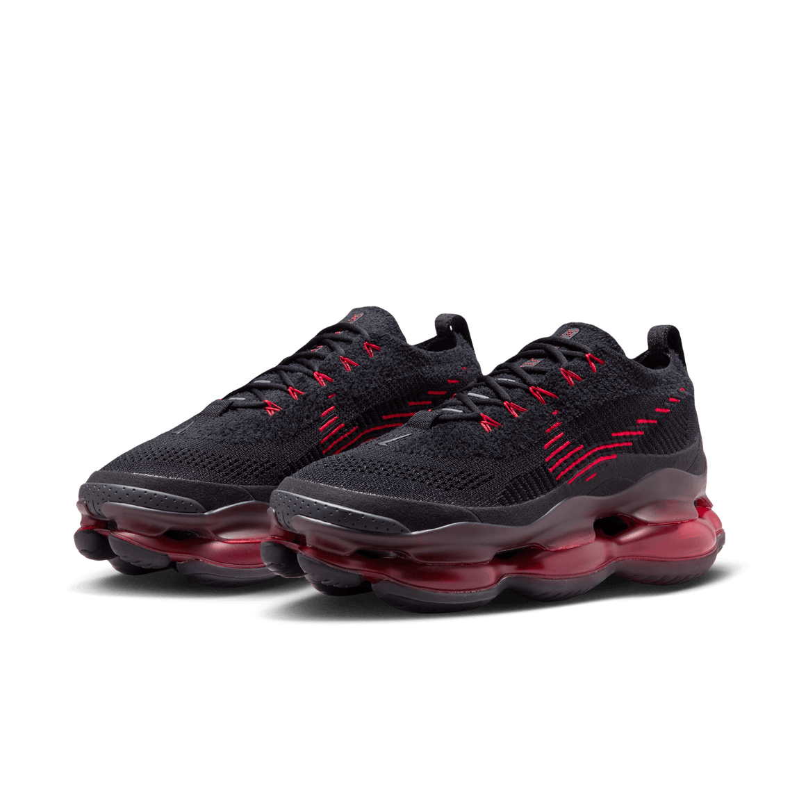 Nike Air Max Scorpion Flyknit (Black/University Red) - Nike Air Max Scorpion Flyknit (Black/University Red) - 