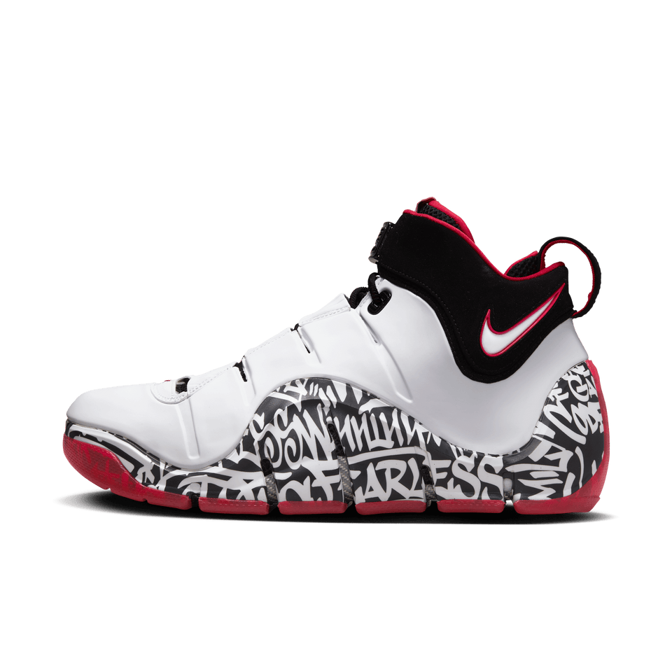 Nike Zoom Lebron 4 QS ( White / Black / Varsity Red ) - Products