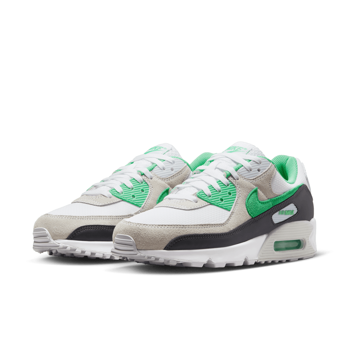 Nike Air Max 90 (White/Spring Green/Anthracite) - Nike Air Max 90 (White/Spring Green/Anthracite) - 