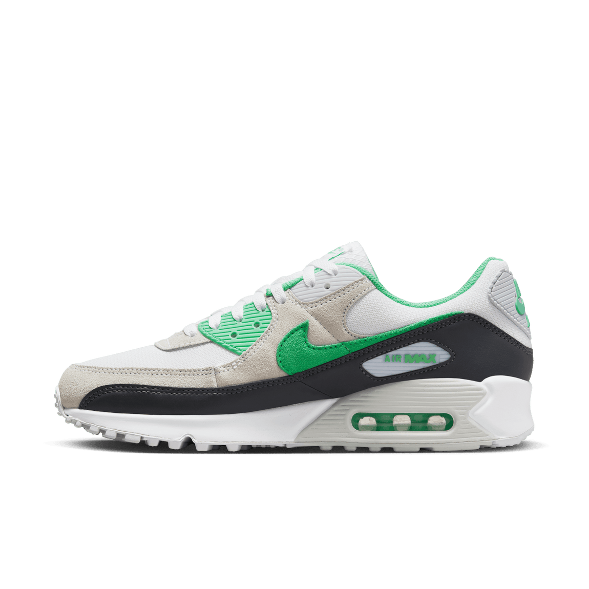 Nike Air Max 90 (White/Spring Green/Anthracite) - Nike Air Max 90 (White/Spring Green/Anthracite) - 