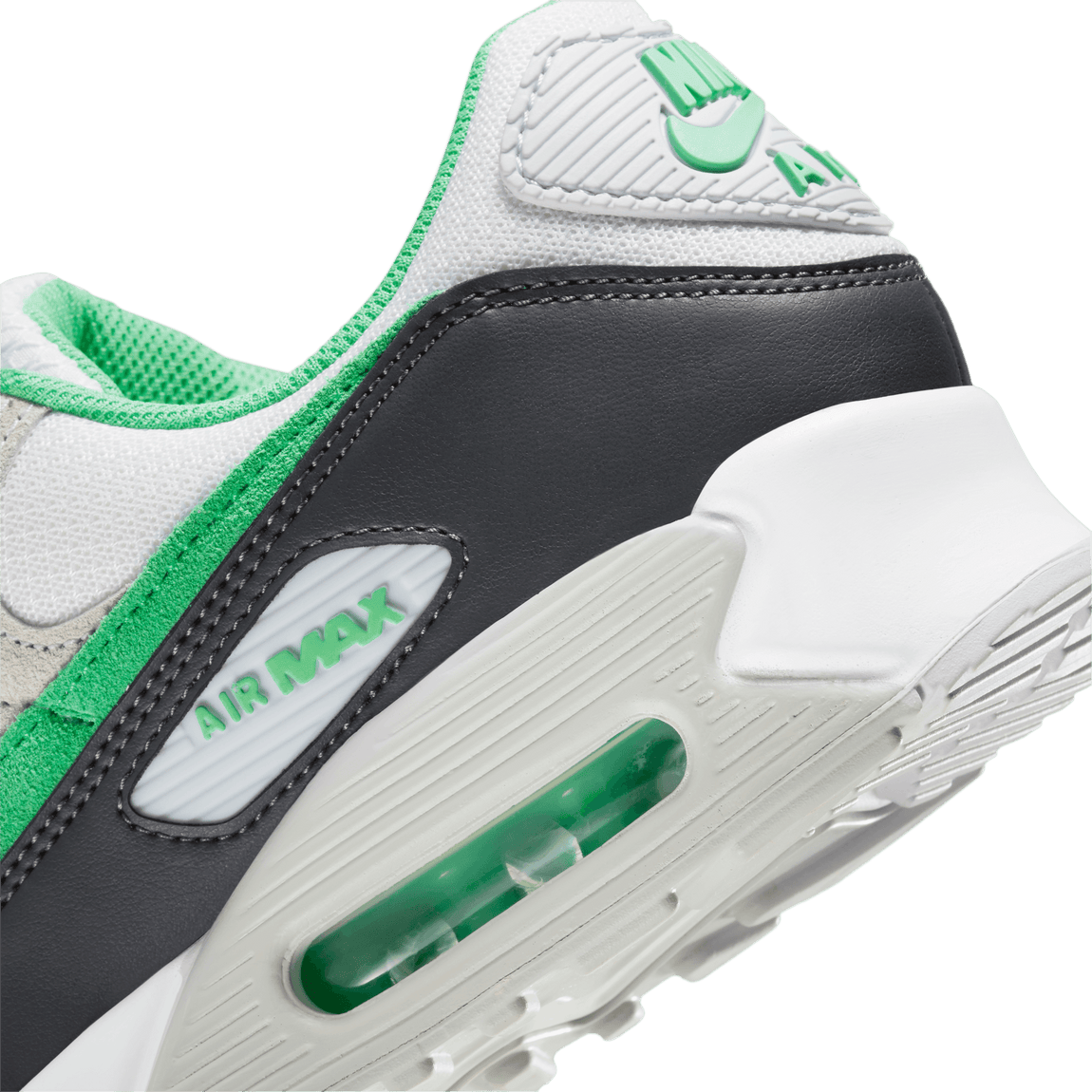 Nike Air Max 90 (White/Spring Green/Anthracite) - Nike Air Max 90 (White/Spring Green/Anthracite) - 