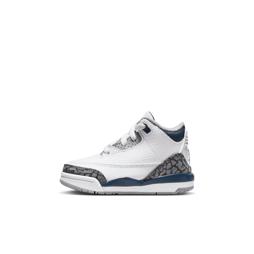 Air Jordan 3 Retro TD ( White / Midnight Navy / Cement Grey / Black ) - Products