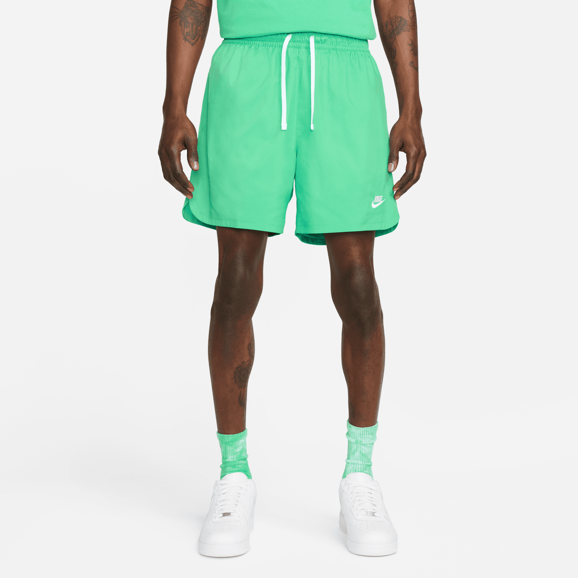 Nike SAN ANTONIO SPURS SWINGMAN SHORTS Green - NEW GREEN/WHITE