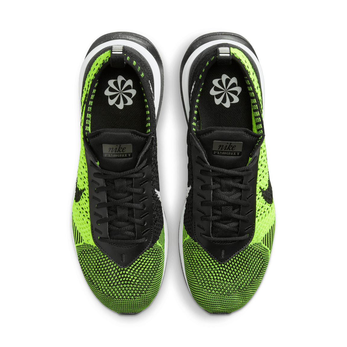 Nike Air Flyknit Racer (Volt/Black/White-Sequoia) – Centre