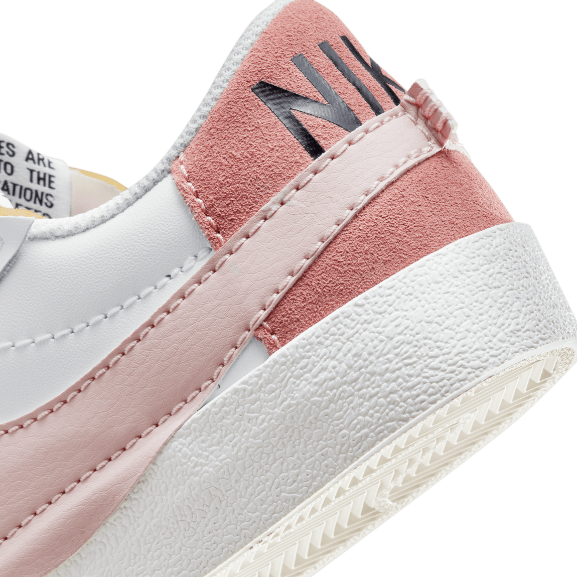 Women's Nike Blazer Low '77 Jumbo (White/Pink Oxford/Rose Whisper-White) - Women's Nike Blazer Low '77 Jumbo (White/Pink Oxford/Rose Whisper-White) - 