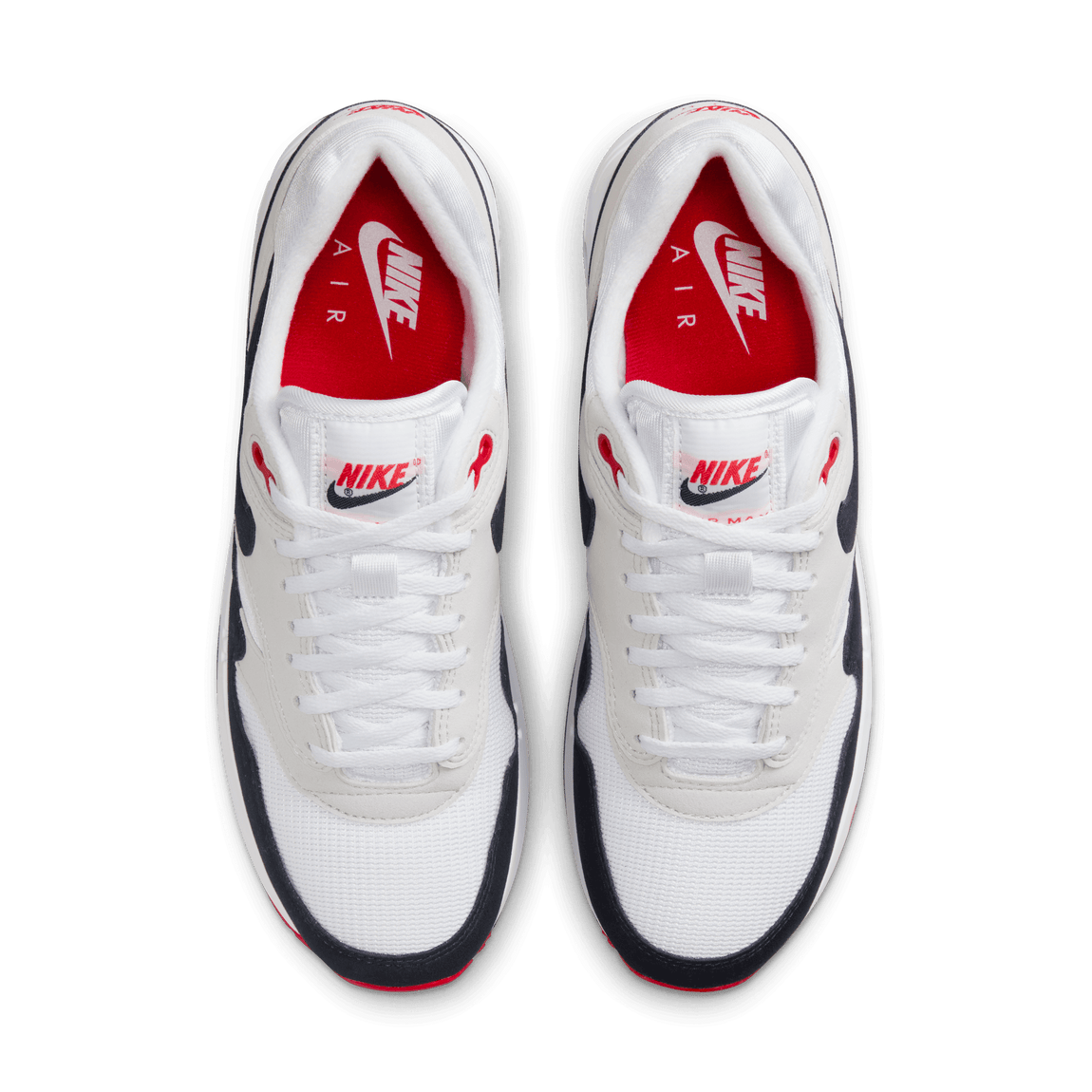 Nike Air Max 1 `86 - Premium White / Obsidian / Light Neutral Grey – Kith