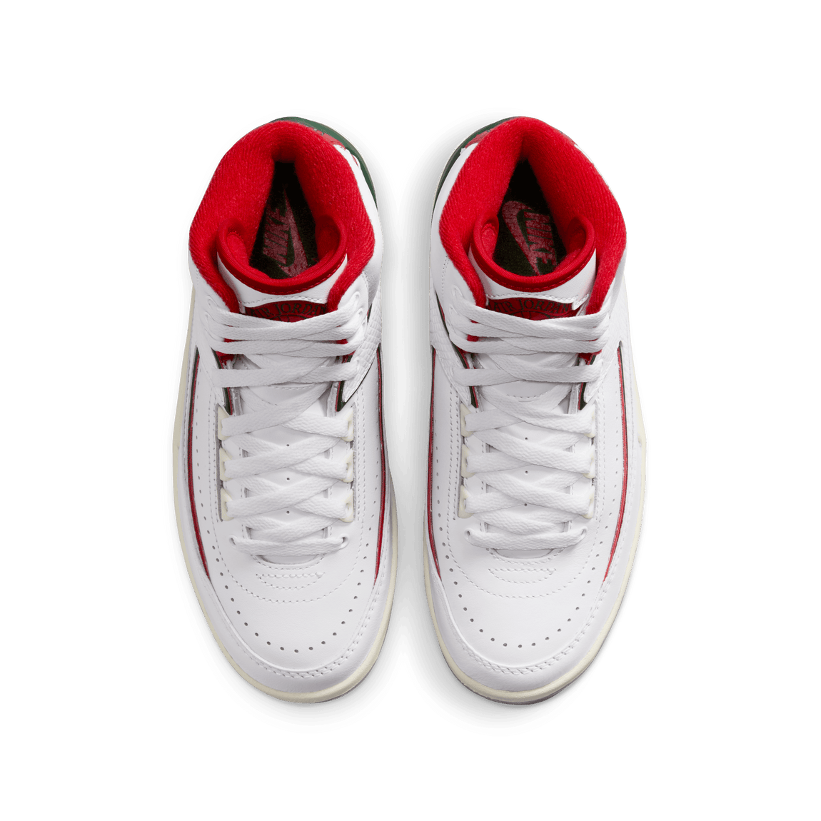 Air Jordan 2 Retro GS (White/Fire Red-Fir-Sail) 11/15 - Air Jordan 2 Retro GS (White/Fire Red-Fir-Sail) 11/15 - 