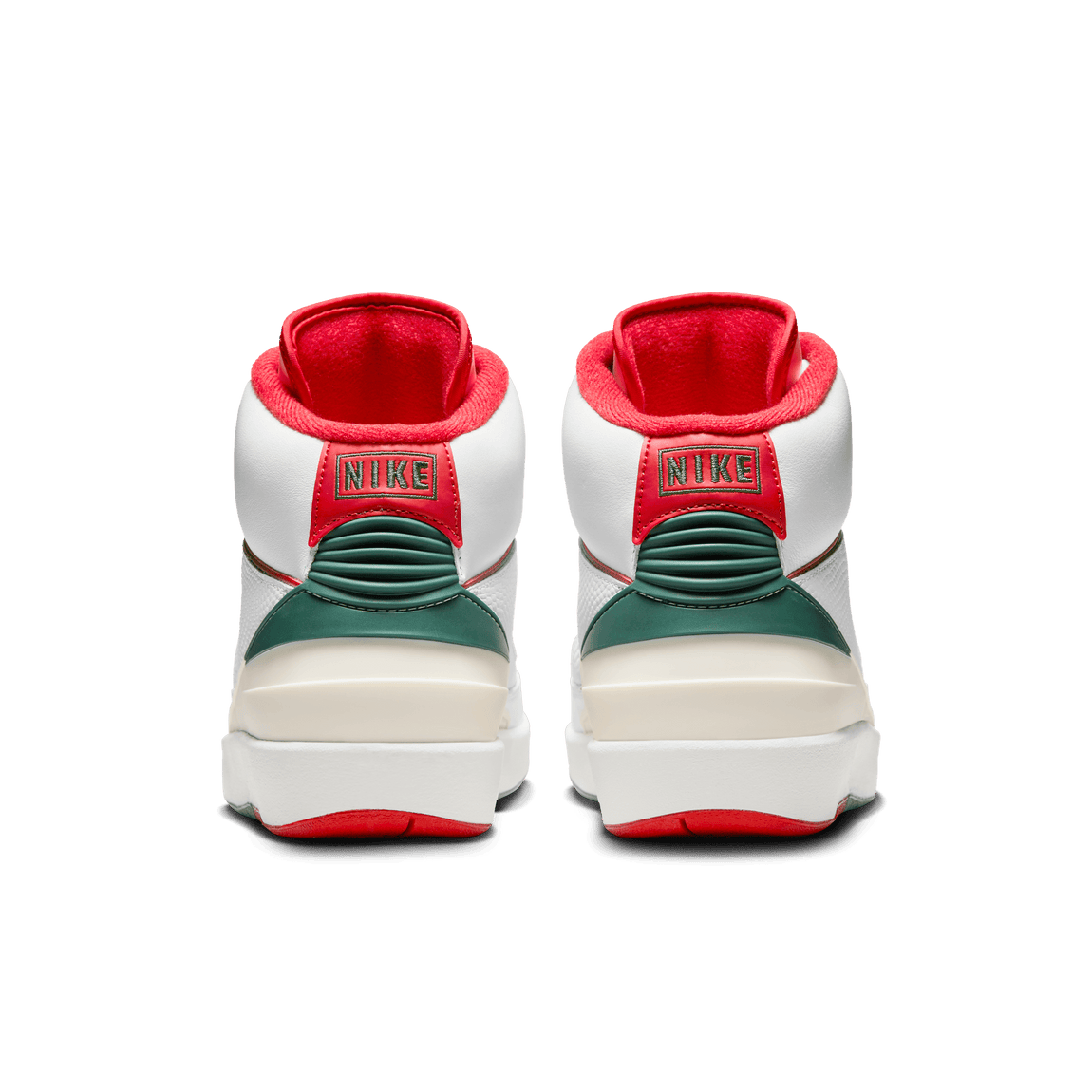 Air Jordan 2 Retro (White/Fire Red-Fir-Sail) 11/15