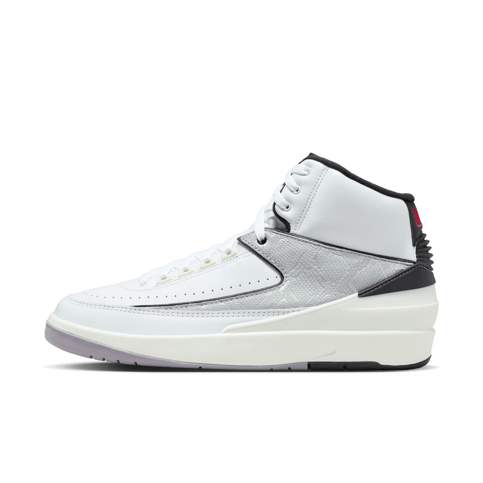 Air Jordan 2 Retro (White / Fire Red / Black / Sail) Release Date 1/20 - Jordan