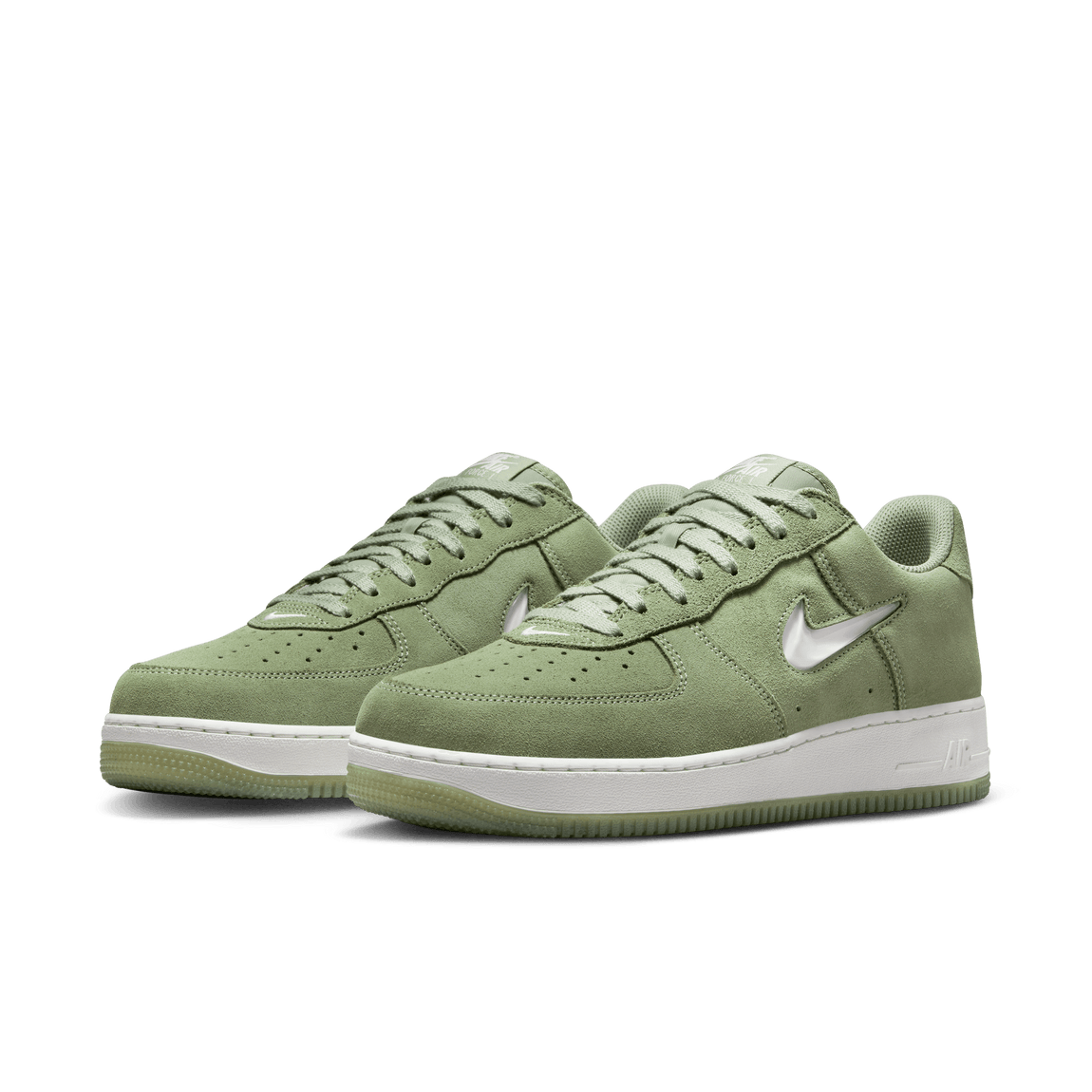 Nike Air Force 1 Low Retro (Oil Green/Summit White) 6/6 - Nike Air Force 1 Low Retro (Oil Green/Summit White) 6/6 - 