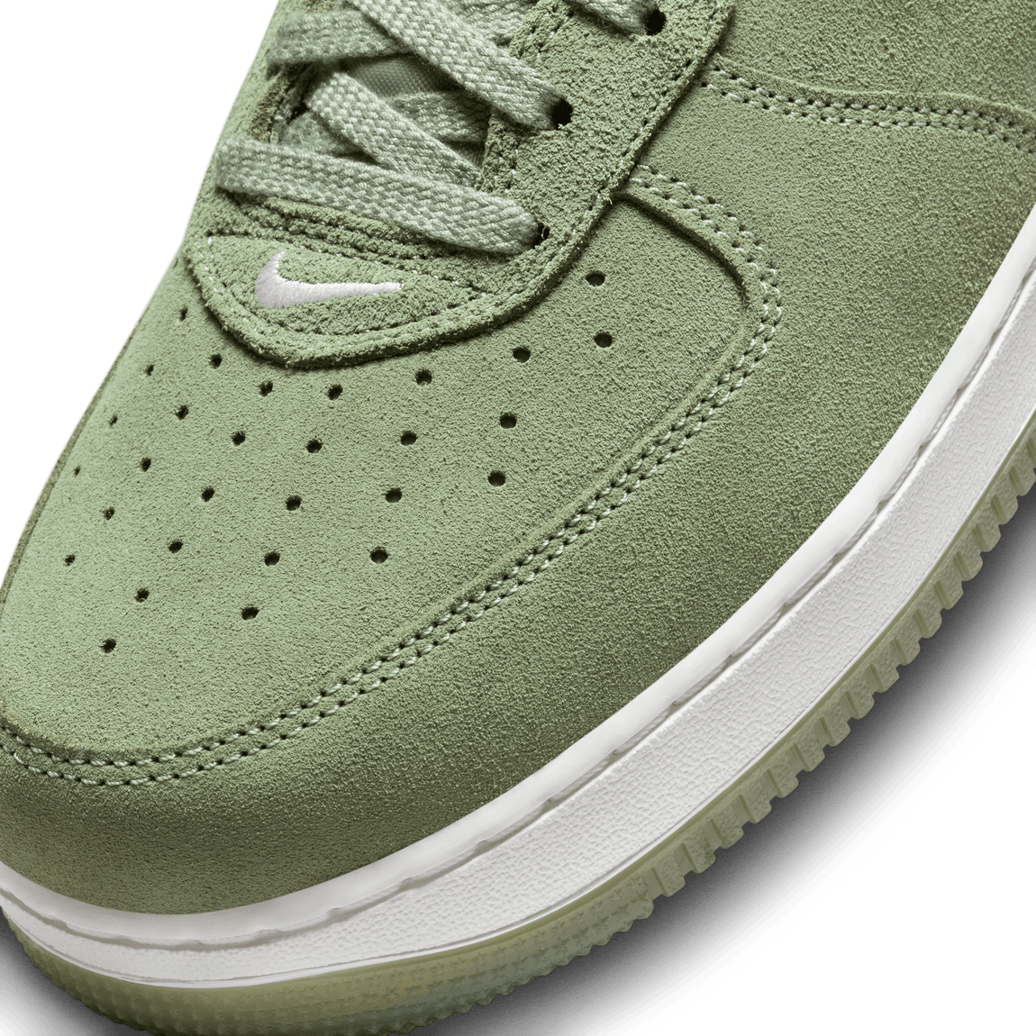 Nike Air Force 1 Low Retro (Oil Green/Summit White) 6/6 - Nike Air Force 1 Low Retro (Oil Green/Summit White) 6/6 - 