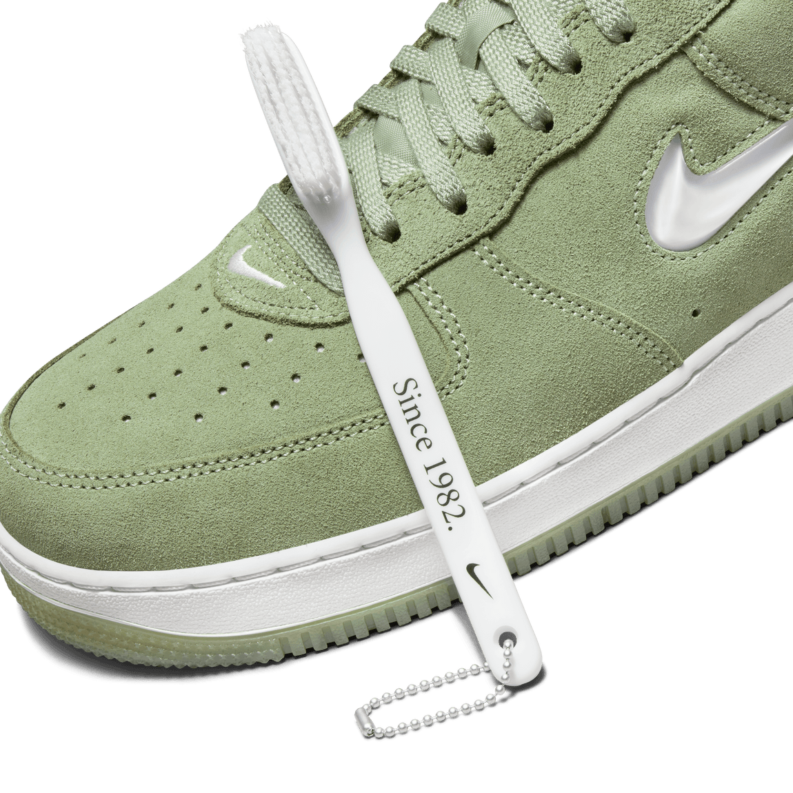 Nike Air Force 1 Low Retro (Oil Green/Summit White) 6/6 - Nike Air Force 1 Low Retro (Oil Green/Summit White) 6/6 - 