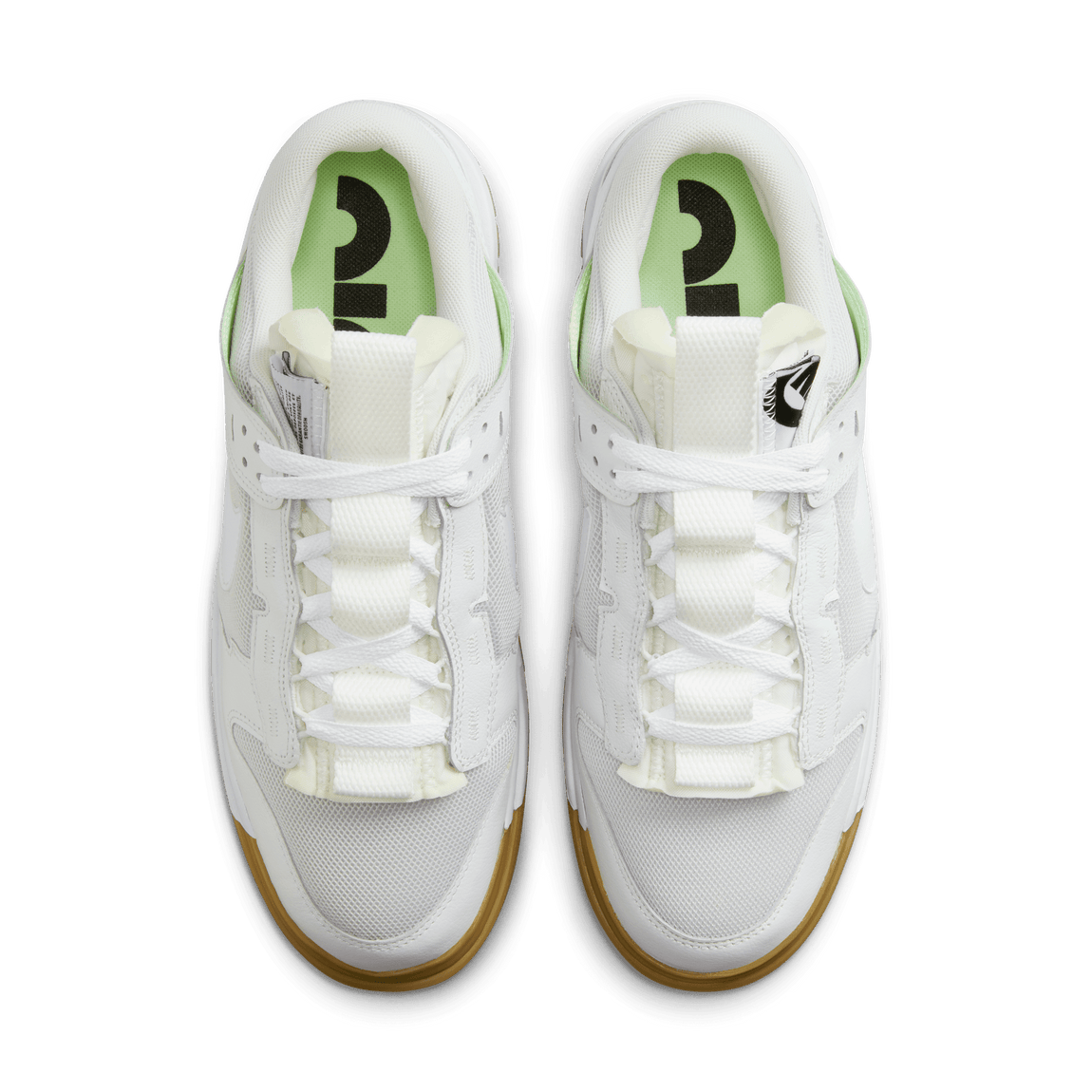 Nike Air Dunk Jumbo (Photon Dust/White-Summit White) - Nike Air Dunk Jumbo (Photon Dust/White-Summit White) - 