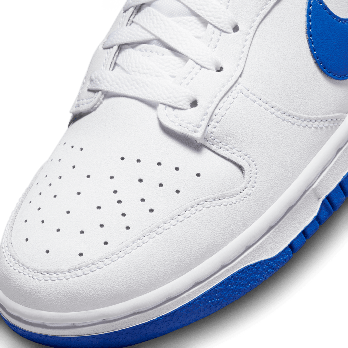 Nike Dunk Low Retro ( White / Hyper Royal ) - Nike Dunk Low Retro ( White / Hyper Royal ) - 