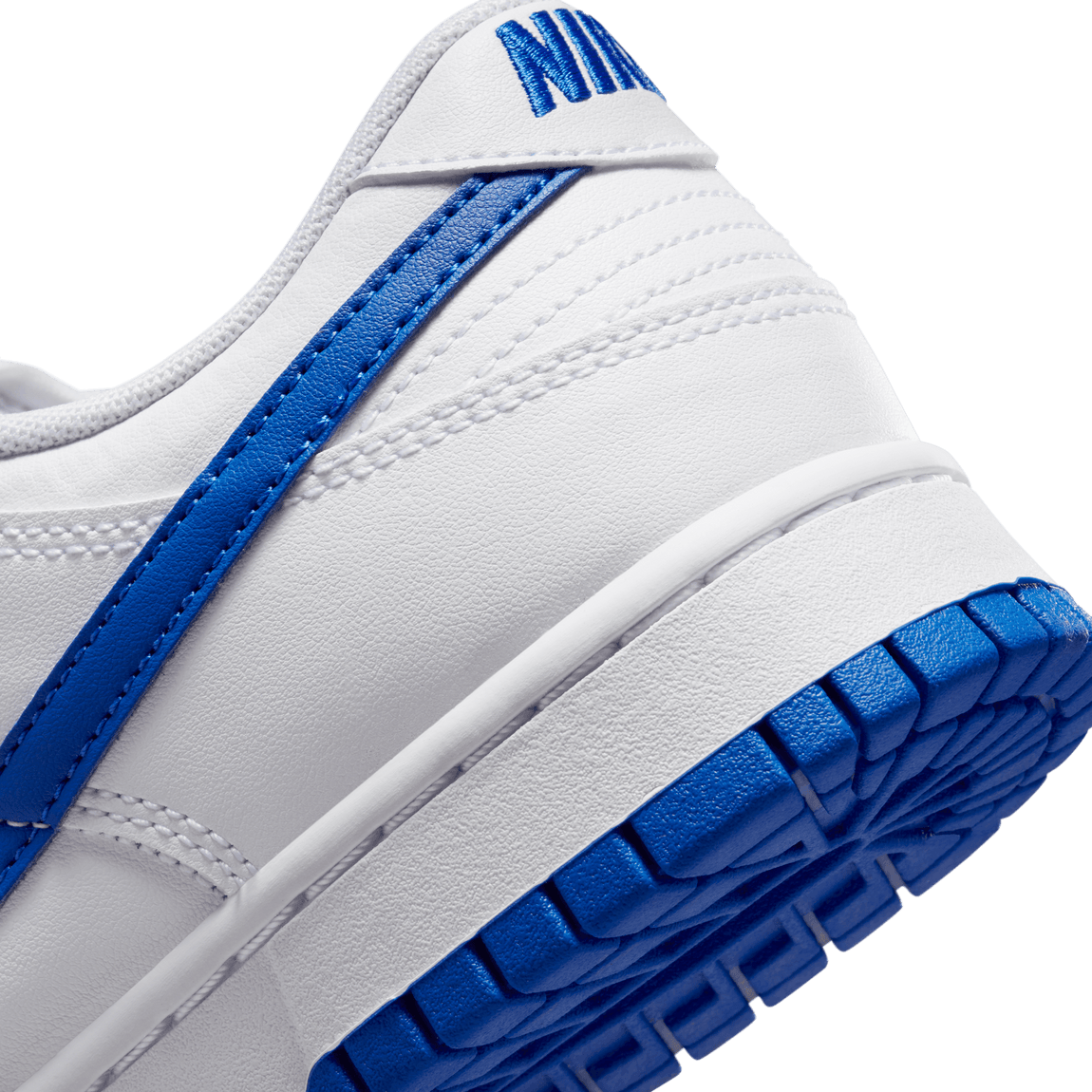 Nike Dunk Low Retro ( White / Hyper Royal ) - Nike Dunk Low Retro ( White / Hyper Royal ) - 