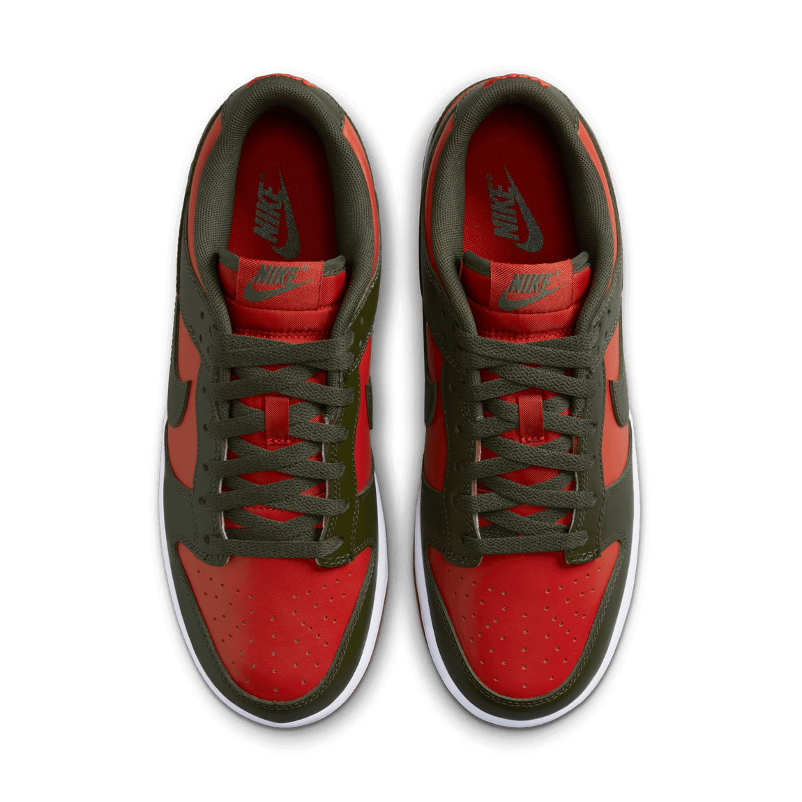 Nike Dunk Low Retro (Mystic Red/Cargo Khaki-Mystic Red-White) - Nike Dunk Low Retro (Mystic Red/Cargo Khaki-Mystic Red-White) - 