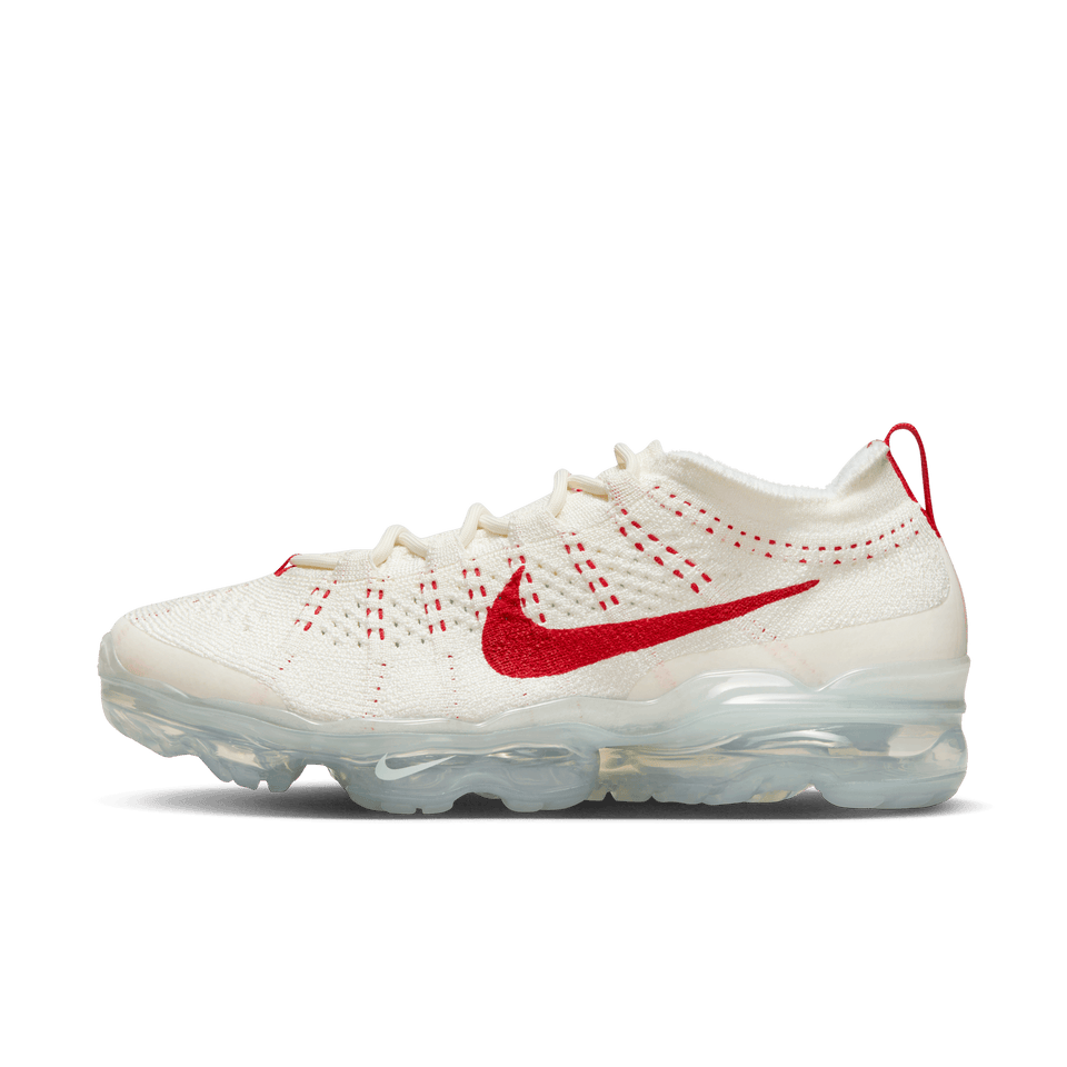 Women's Nike Air Vapormax 2023 Flyknit (Sail/Track Red-Phantom) - Nike