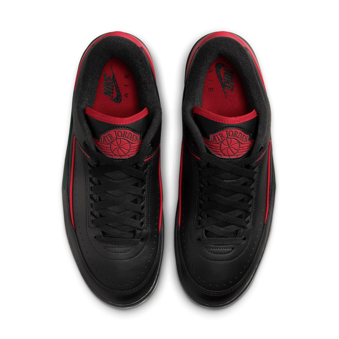 Air Jordan 2 Retro Low (Black/Fire Red-Fir-Cement Grey) - Air Jordan 2 Retro Low (Black/Fire Red-Fir-Cement Grey) - 