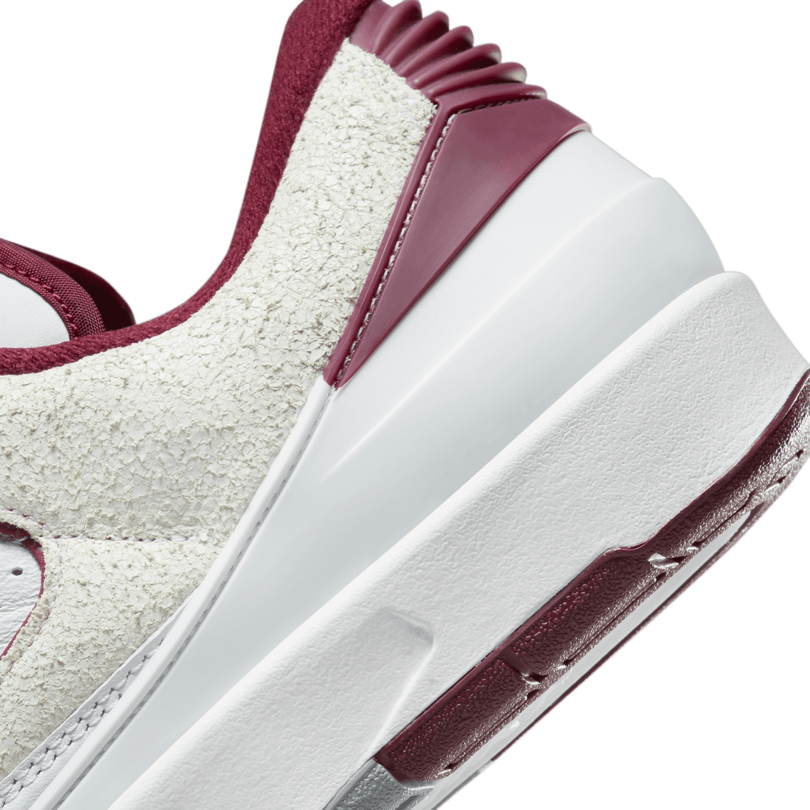 Air Jordan 2 Retro Low (White/Cherrywood Red-Light Steel Grey) 6/16 - Air Jordan 2 Retro Low (White/Cherrywood Red-Light Steel Grey) 6/16 - 