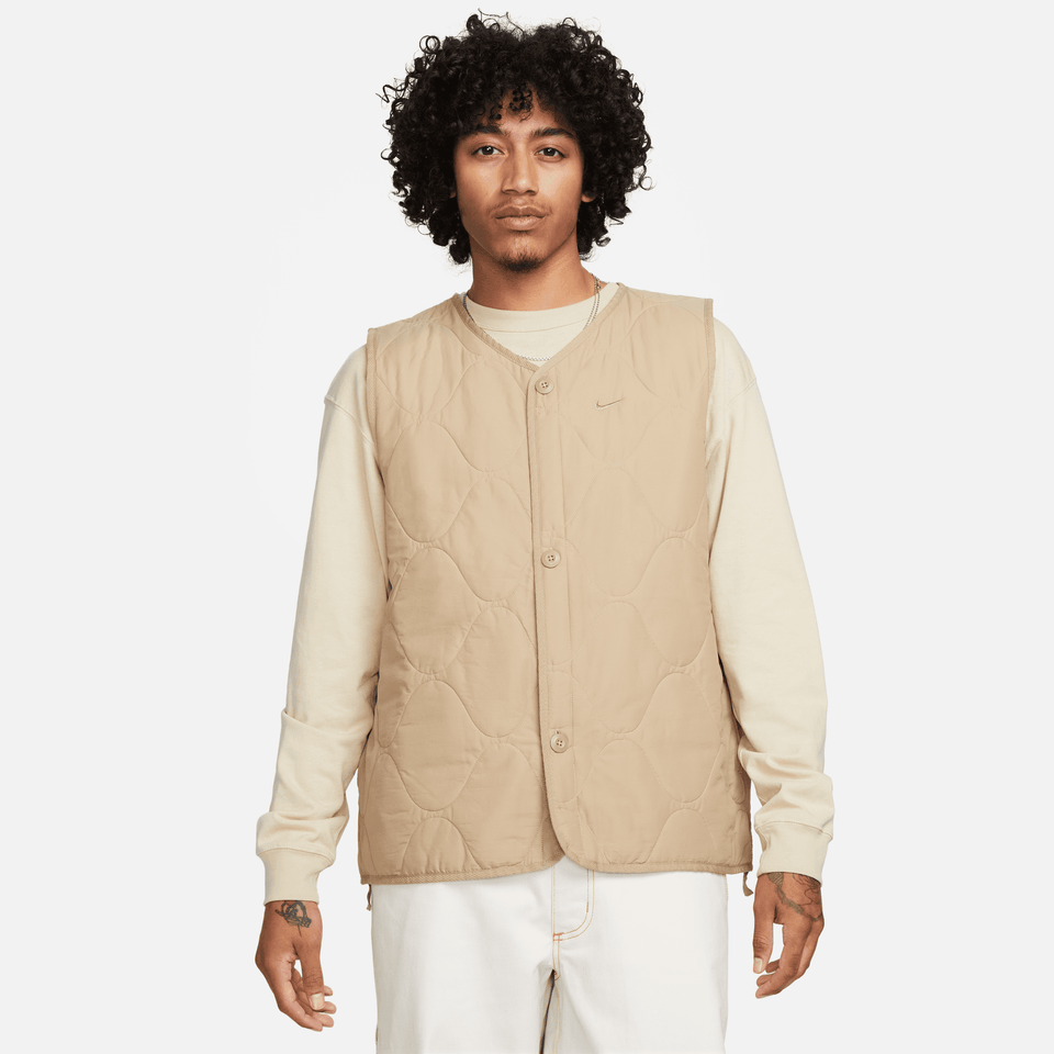 Nike Life Woven Insulated Military Gilet (Khaki/Khaki) - Jackets & Outerwear