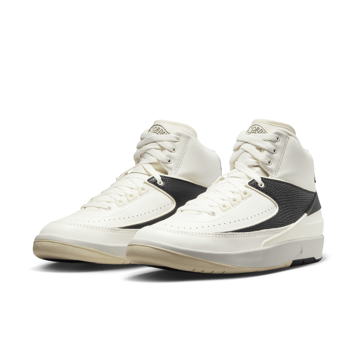 Women's Air Jordan 2 Retro (Sail/Coconut Milk/Black) - Women's Air Jordan 2 Retro (Sail/Coconut Milk/Black) - 