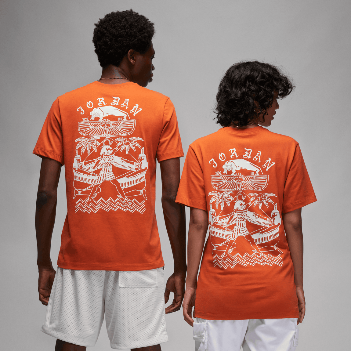 Jordan Artist Series By Umar Rashid Tee (Light Sienna/Sail) - Jordan Artist Series By Umar Rashid Tee (Light Sienna/Sail) - 