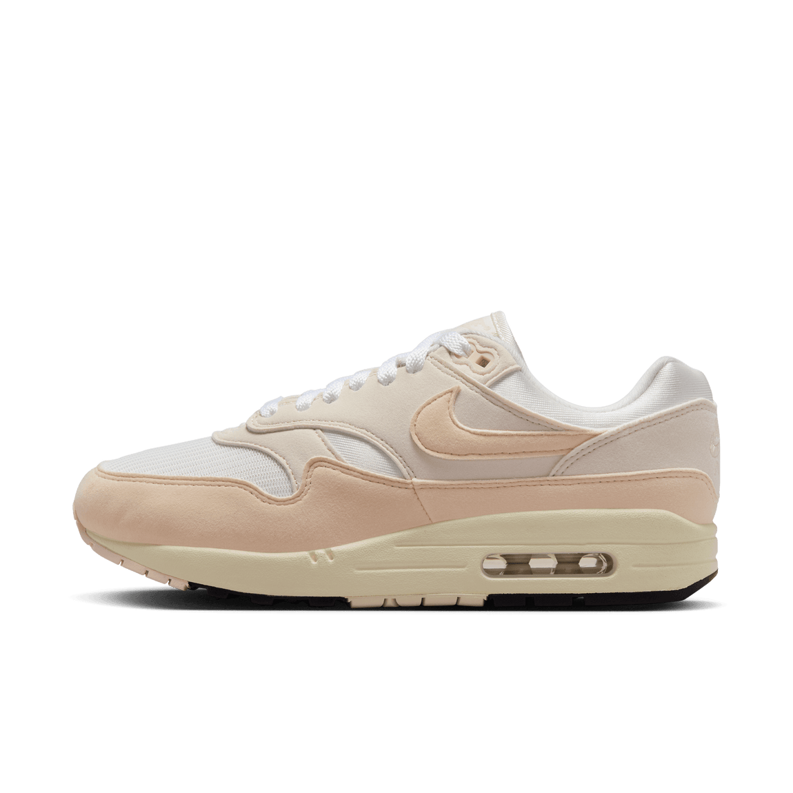 Women s Nike Air Max 1 Sail Guava Ice Phantom Black