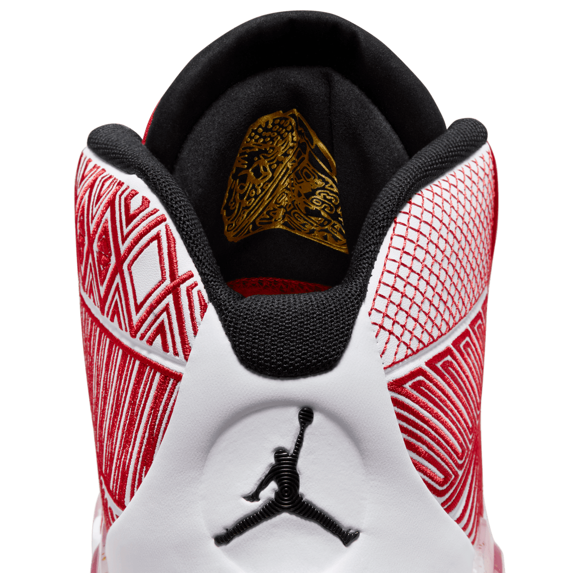 Air Jordan XXXVIII (White/Black-University Red-Metallic Gold) 11/7 - Air Jordan XXXVIII (White/Black-University Red-Metallic Gold) 11/7 - 